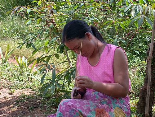 The Lifestyle of the Akha people /  Lebensstil der Akha