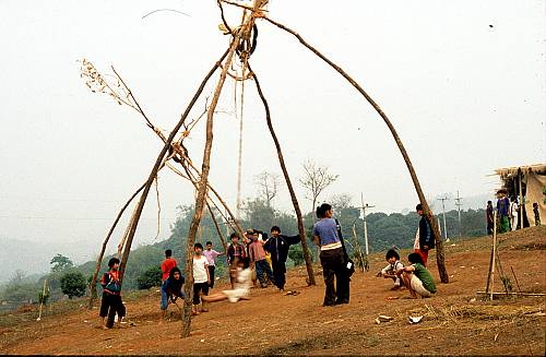The Livestyle of the Akha people / Lebensstil der Akha