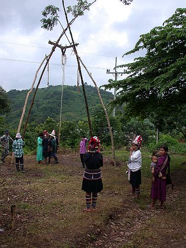The Livestyle of the Akha people / Lebensstil der Akha