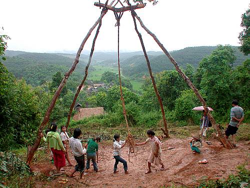 The Livestyle of the Akha people / Lebensstil der Akha