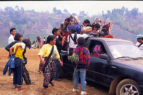 Lifestyle of the Akha people /Lebensstil der Akha